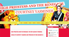 Desktop Screenshot of courtneyyasmineh.com