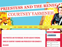 Tablet Screenshot of courtneyyasmineh.com